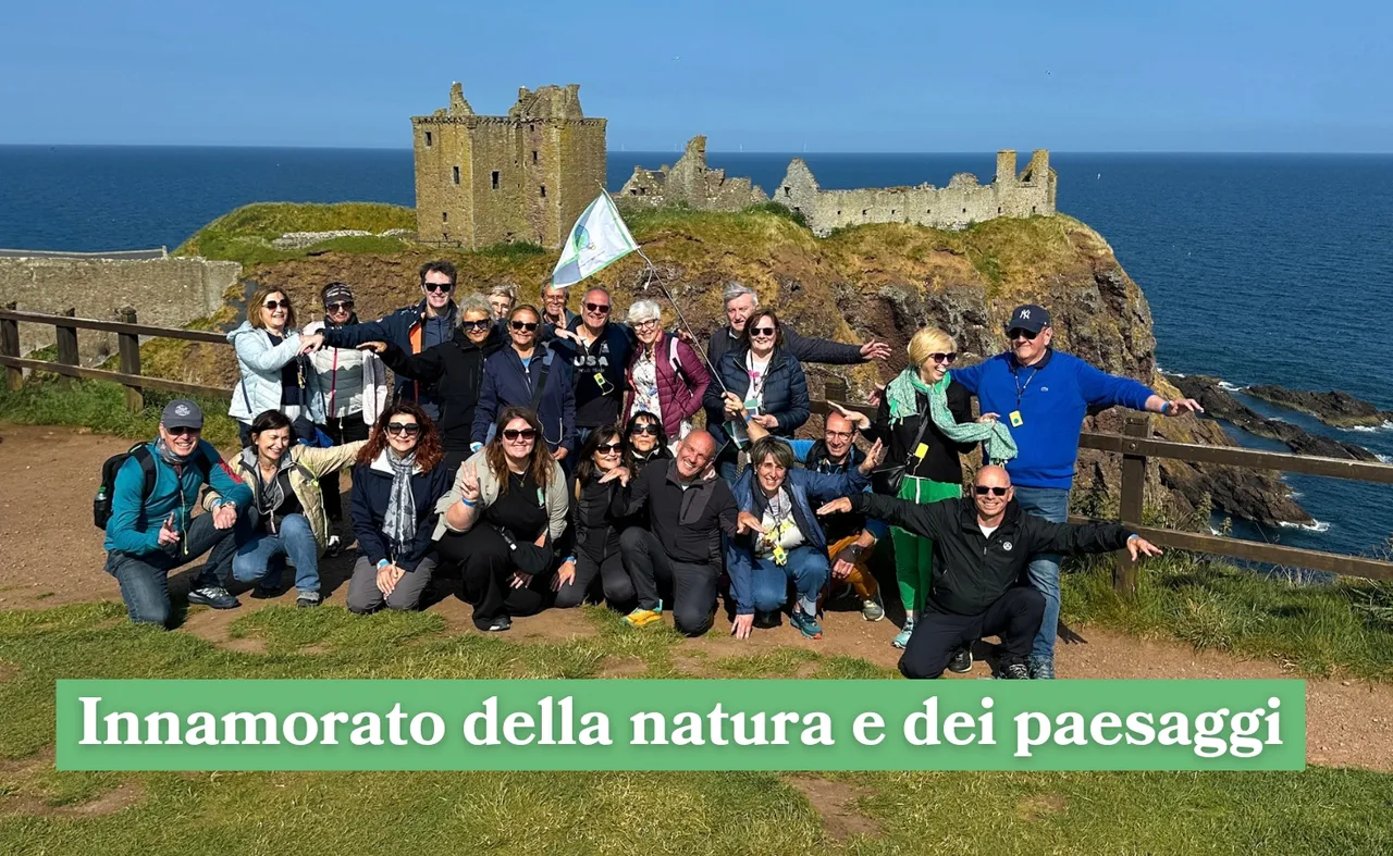 Innamorato della natura e dei paesaggi